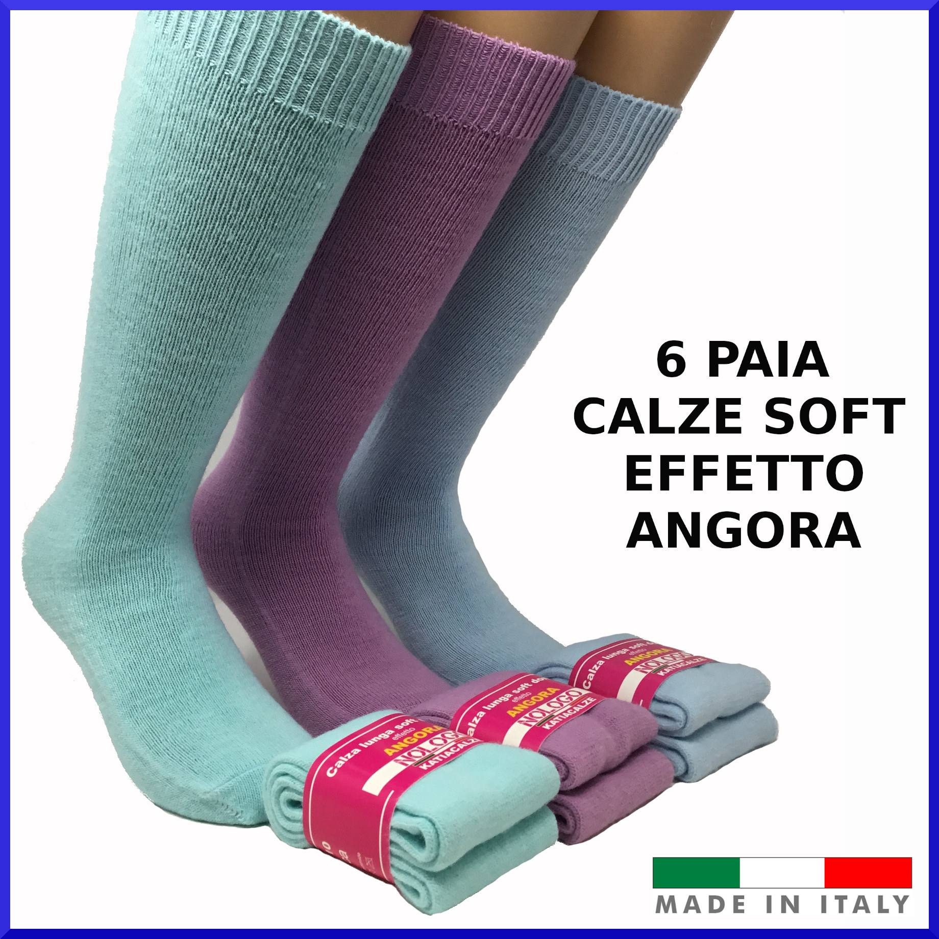 Calzini Invisibili Donna 6 Paia - Fantasmini Antiscivolo