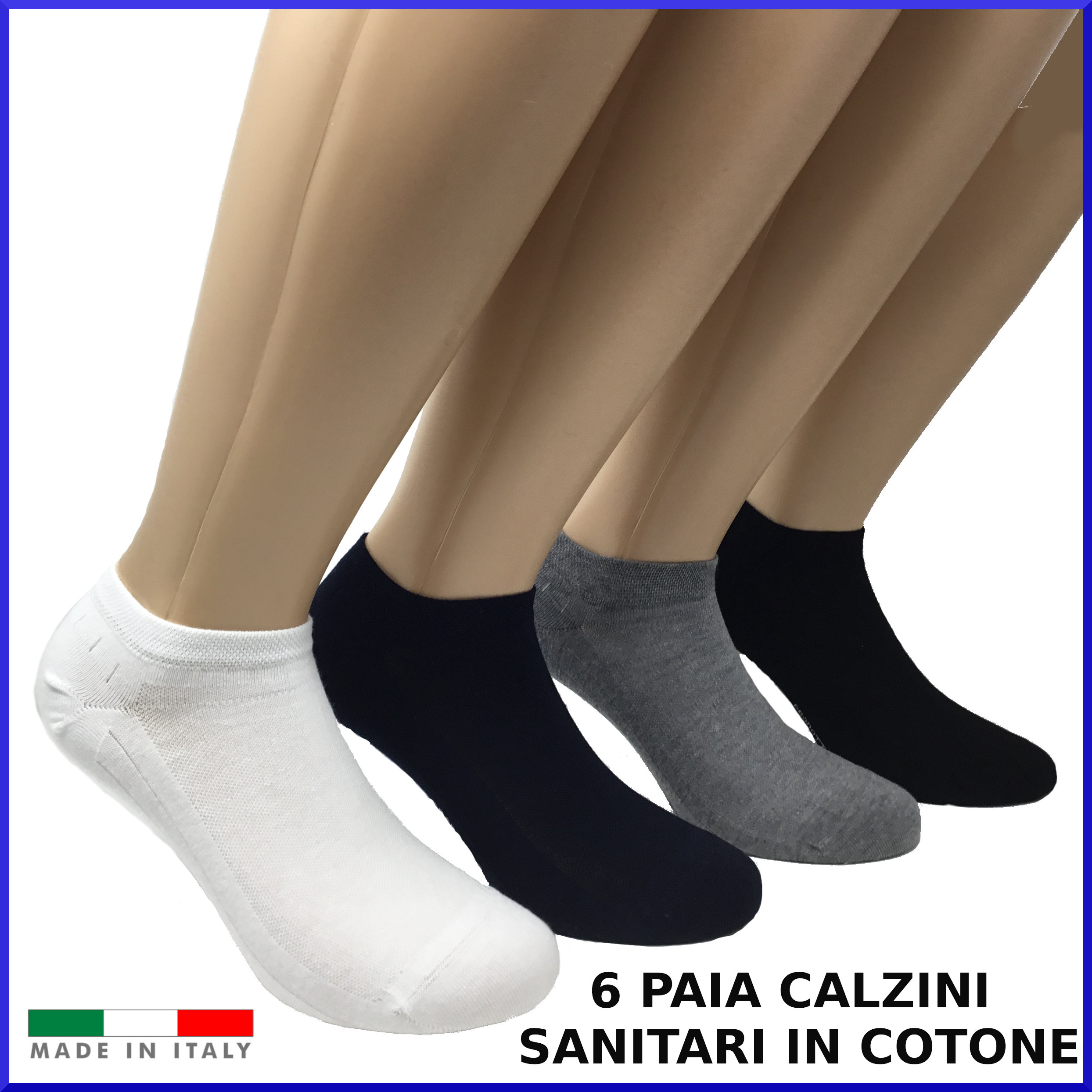 1 paio di calzini di cotone Moustard Clown con stampa clown e calze lunghe con fantasia